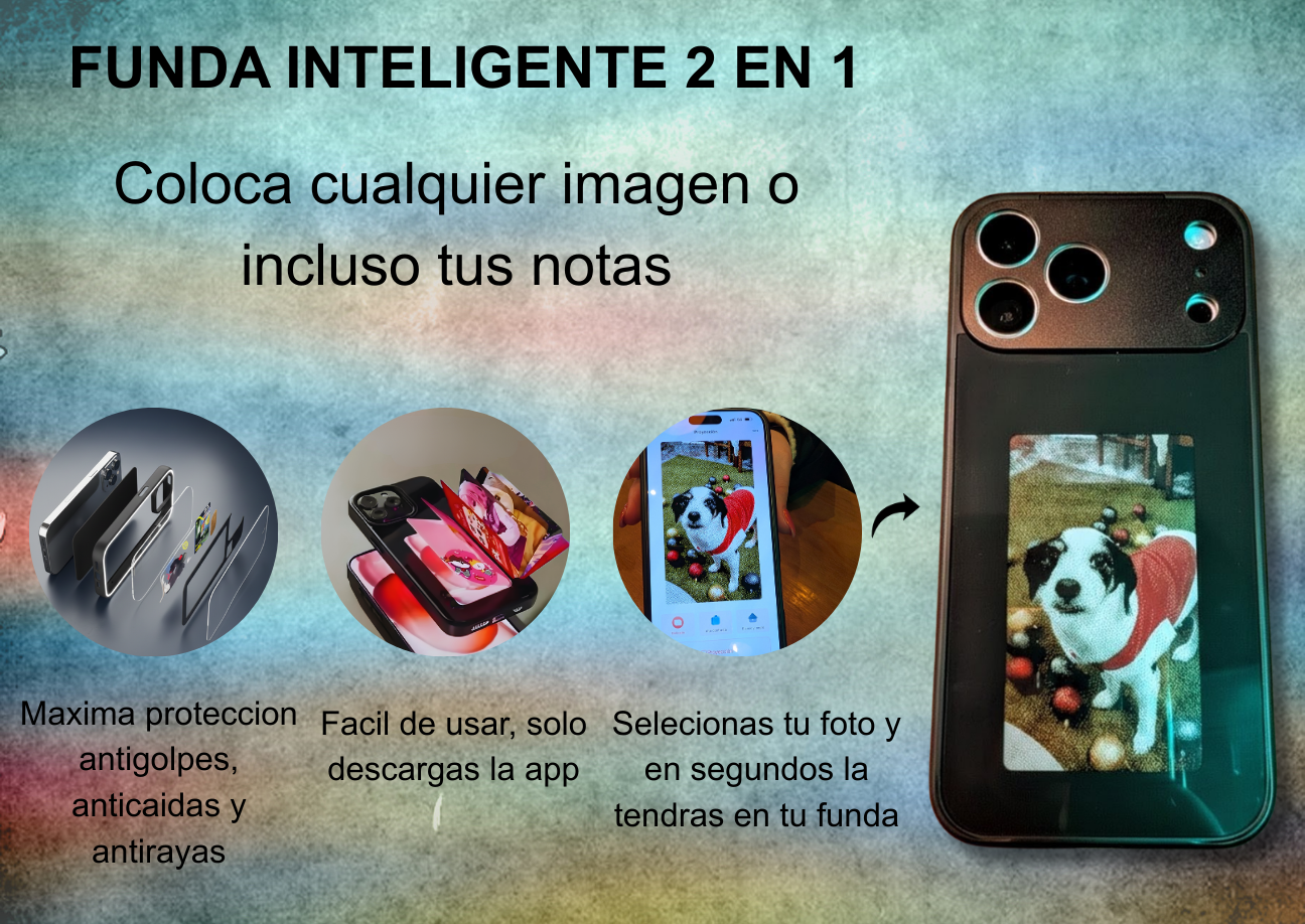 Funda inteligente NFC 2 EN 1